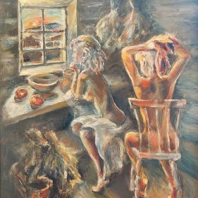 Painting for sale online - Maundy Thursday