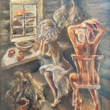 Painting for sale online - Maundy Thursday