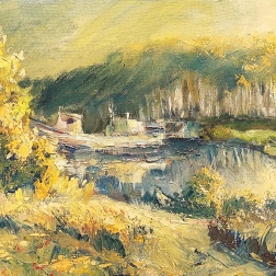 Painting for sale online - Chertugeevsky Bay