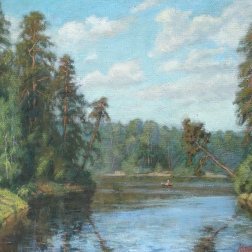 Painting for sale online - Summer in Moscow