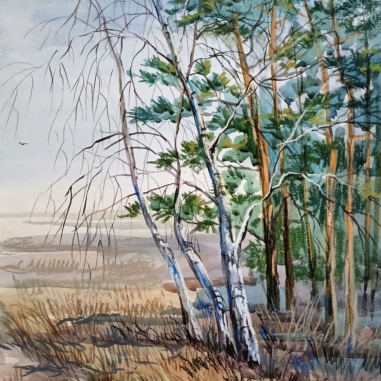 Painting for sale online - Spring has come