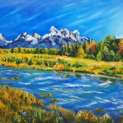 Painting for sale online - Mountain Valley