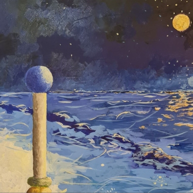 Painting for sale online - Mysterious Planet