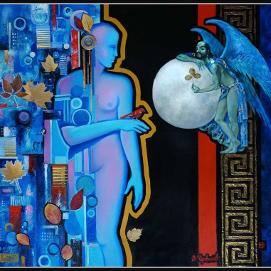 Painting for sale online - Full Moon Magic