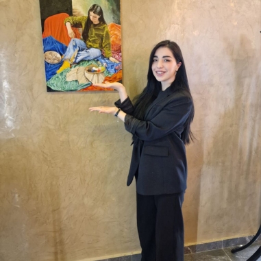 Painting for sale online - The creation process begins with an idea.