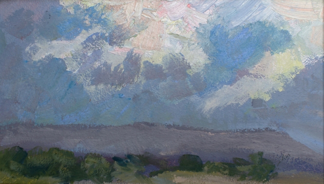 Painting for sale online - Sunset in Dagestan