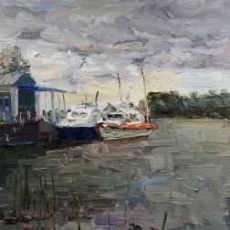 Painting for sale online - Pier