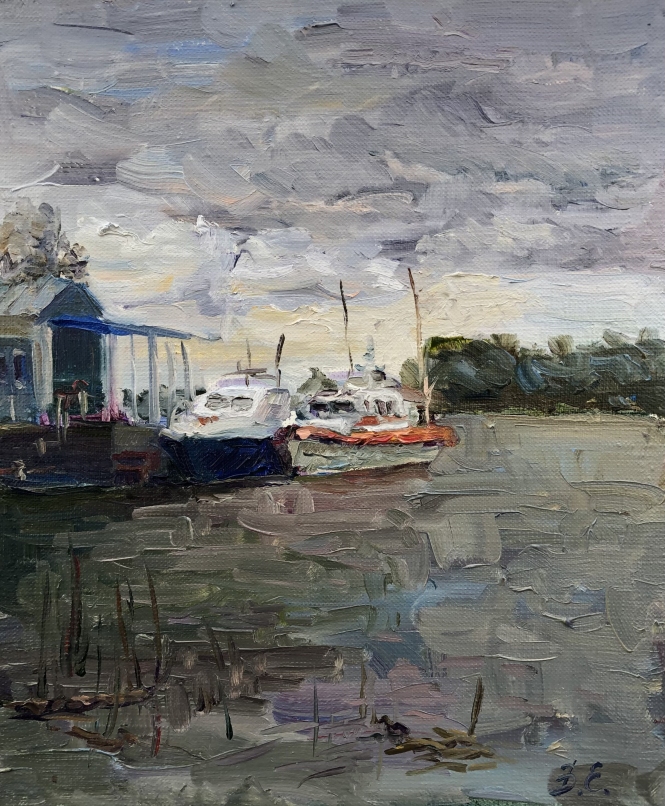 Painting for sale online - Pier