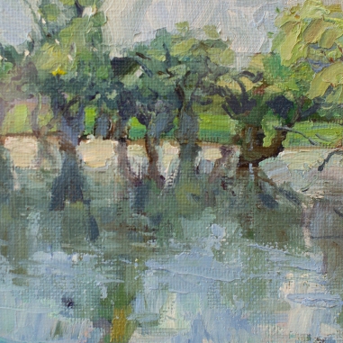Painting for sale online - Flooded trees
