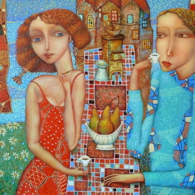 Painting for sale online - Coffee get-togethers