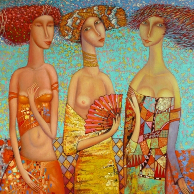 Painting for sale online - Three Graces
