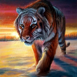 Painting for sale online - On the trail