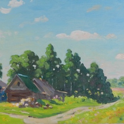 Painting for sale online - Alekseevka. Morning.