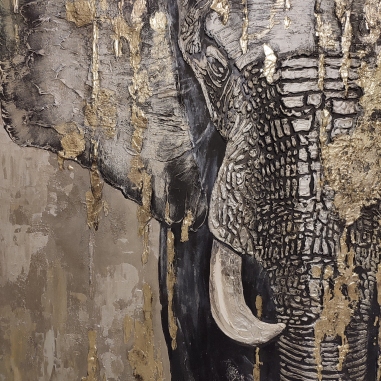 Painting for sale online - Golden Guardian