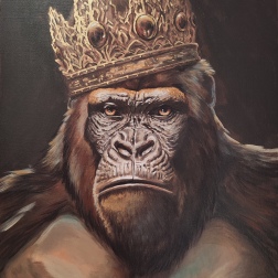 Painting for sale online - Jungle Emperor