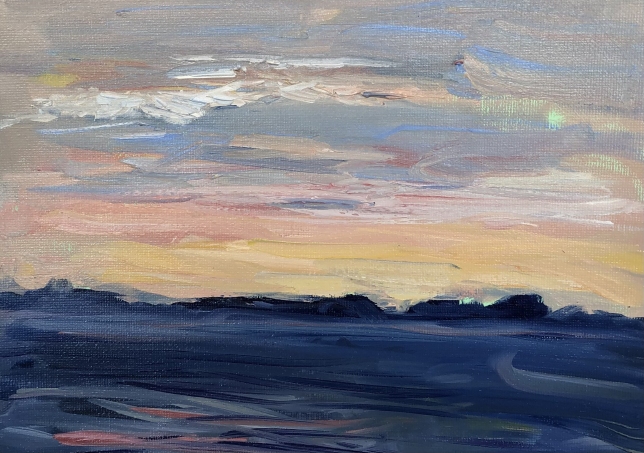 Painting for sale online - Sunsets of Astrakhan 1.0