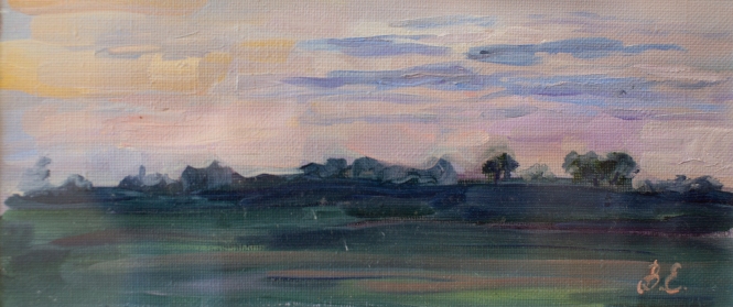 Painting for sale online - Sunsets of Astrakhan 2.0.