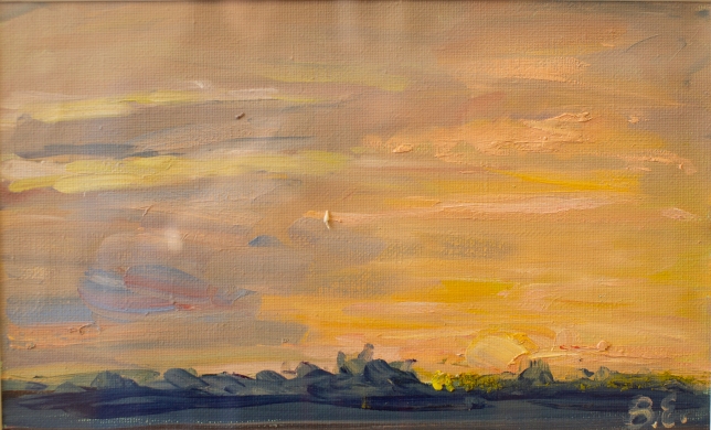 Painting for sale online - Sunsets of Astrakhan 3.0.