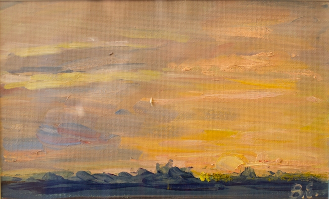 Painting for sale online - Sunsets of Astrakhan 3.0.