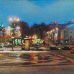 Painting for sale online - Trubnaya Square