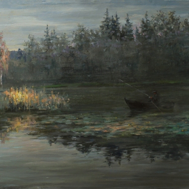 Painting for sale online - At the last ray of sunset
