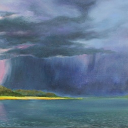 Painting for sale online - View from the ferry