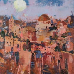 Painting for sale online - City of Gold