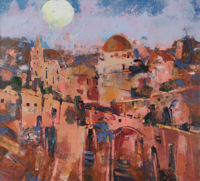 Painting for sale online - City of Gold