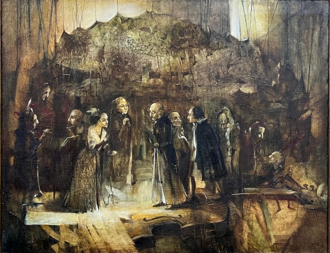 Painting for sale online - Conversation on Strings