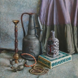 Painting for sale online - Oriental-style still life