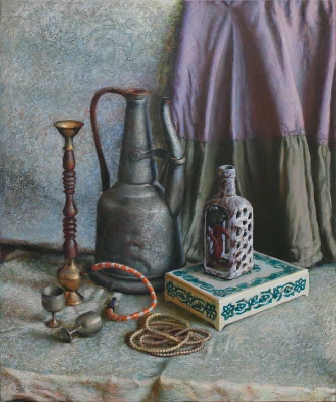 Painting for sale online - Oriental-style still life