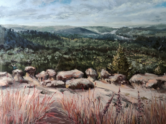 Painting for sale online - We meet the Sun at the Red Sun. Kislovodsk National Park