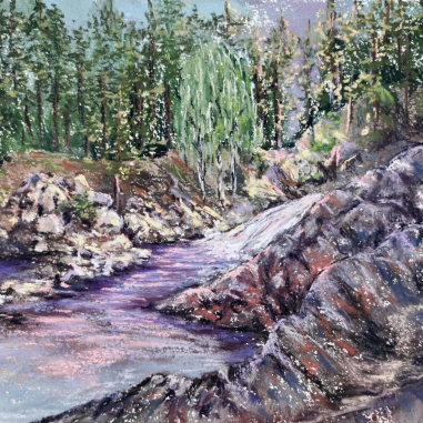 Painting for sale online - Paleovolcano Girvas.