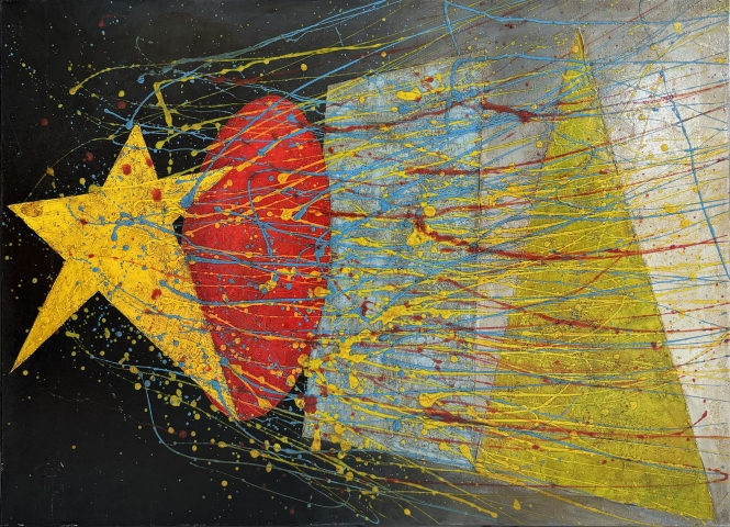 Painting for sale online - Comet