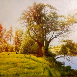 Painting for sale online - Summer sun, Shuya.