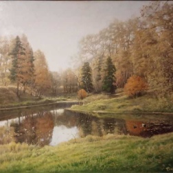 Painting for sale online - Kokhomsky Dam