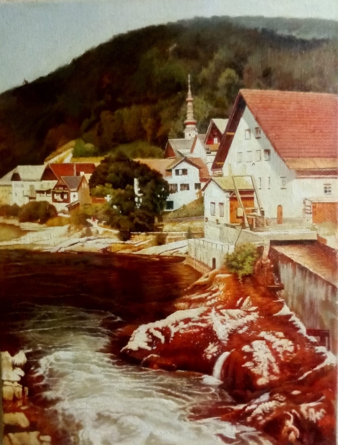 Painting for sale online - European motive