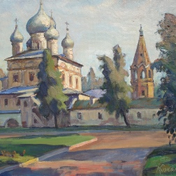 Painting for sale online - Veliky Novgorod. Znamensky Cathedral