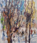Painting for sale online - Spring from the window