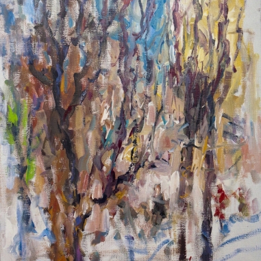 Painting for sale online - Spring from the window