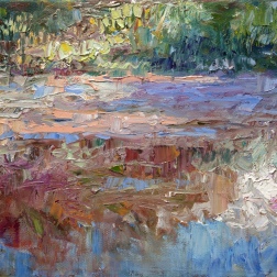 Painting for sale online - Old pond