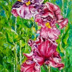 Painting for sale online - Irises