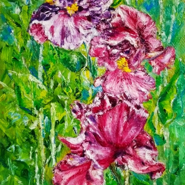 Painting for sale online - Irises