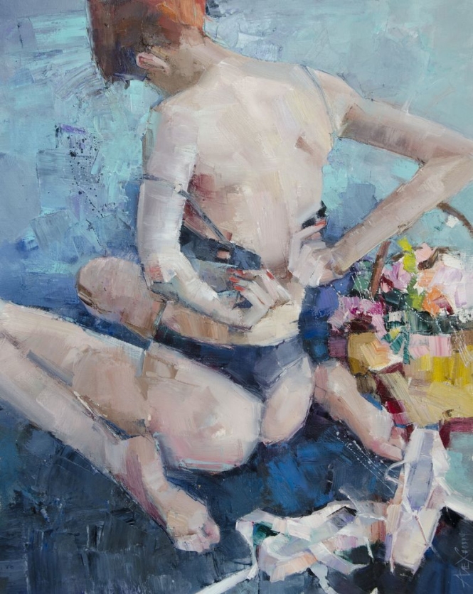 Painting for sale online - Backstage