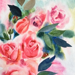 Painting for sale online - Roses 