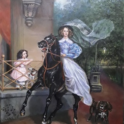 Painting for sale online - The Horsewoman