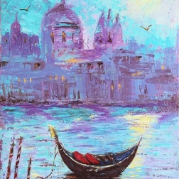 Painting for sale online - Venice-fairytale