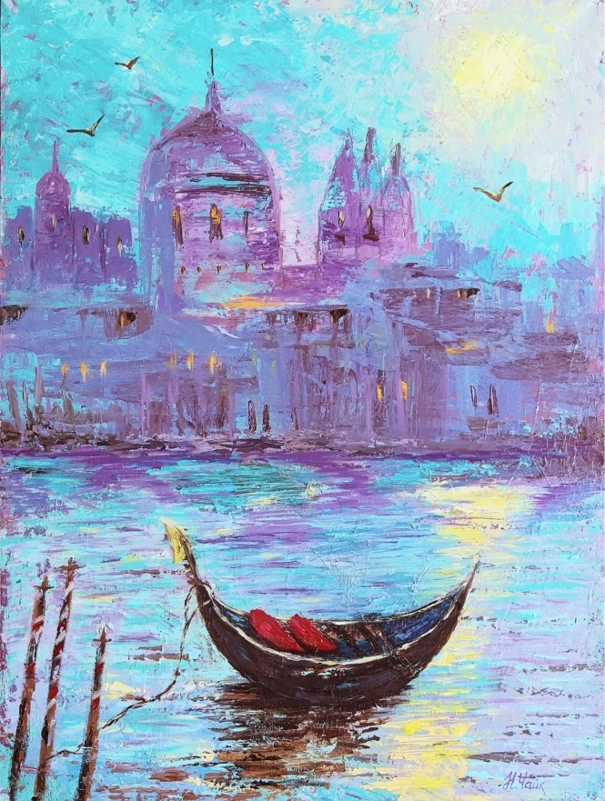 Painting for sale online - Venice-fairytale
