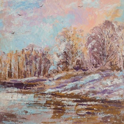 Painting for sale online - First snow