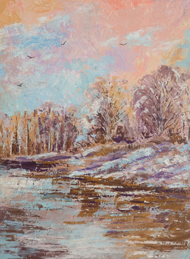 Painting for sale online - First snow